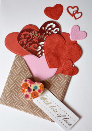 Valentine's Day Envelope Card