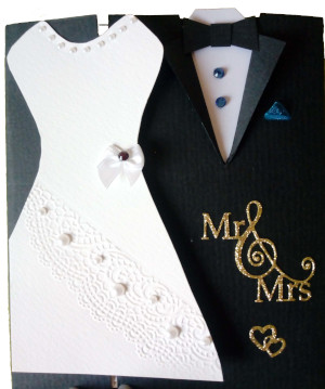 Mr & Mrs Wedding Card