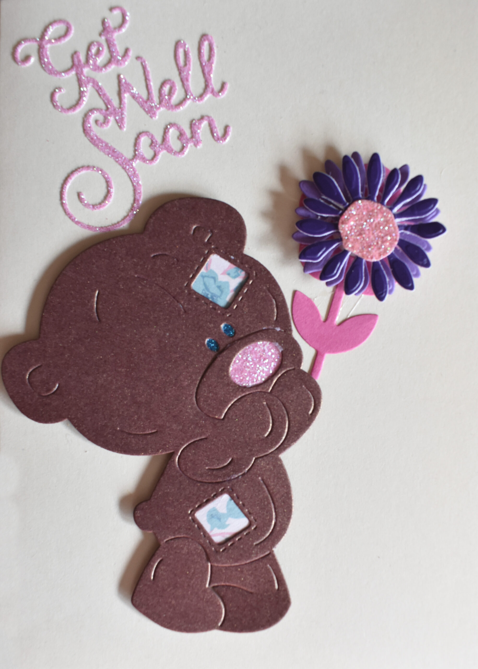 Bear Get Well Soon Card