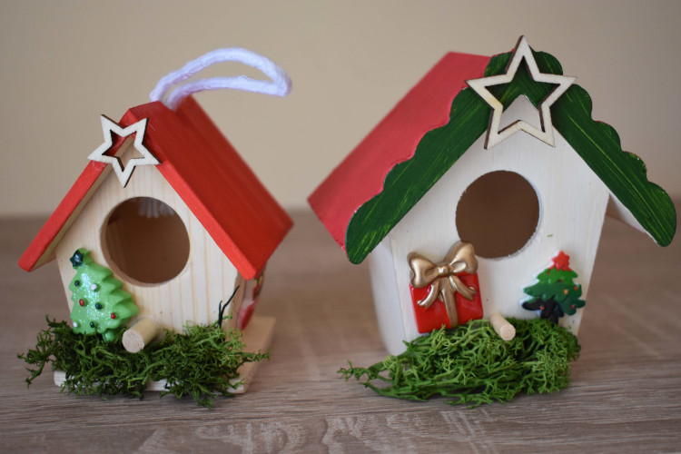 Christmas Mini Wooden Houses