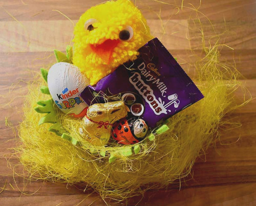 Easter Chick Basket